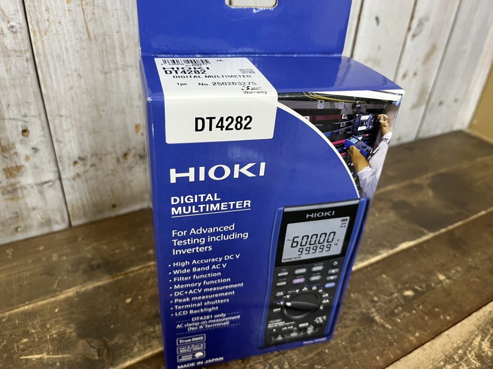 HIOKI 日置電機 デジタルマルチメータ デジタルテスター DT4282