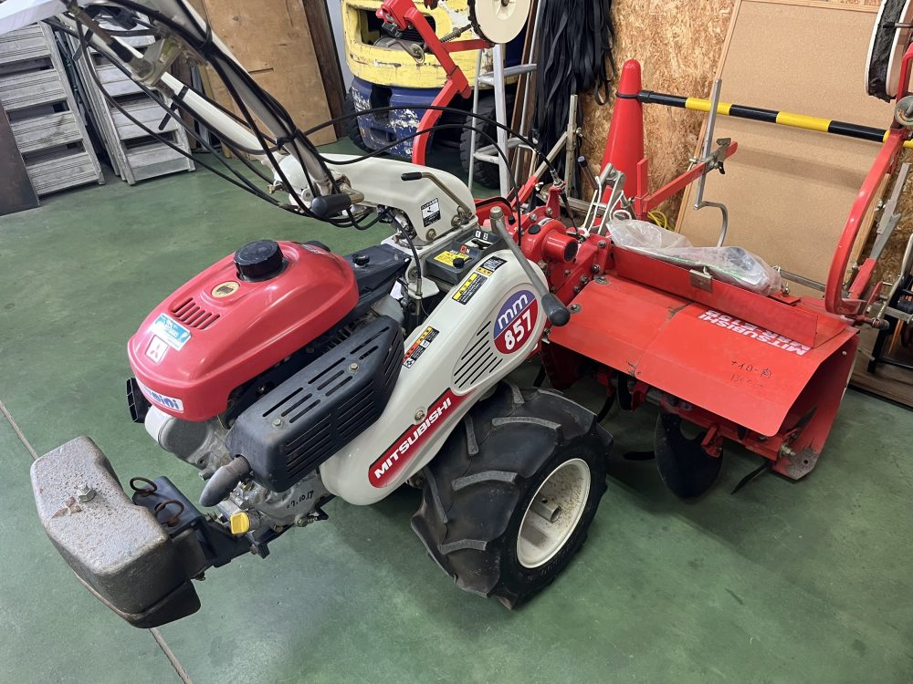【出張買取】MITSUBISHI 三菱 耕運機 管理機 マルチャー mm857
