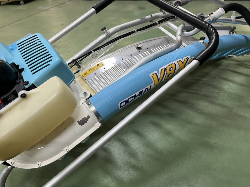 OCHIAI 落合 大型バリカン茶摘機 茶刈機 V8X2