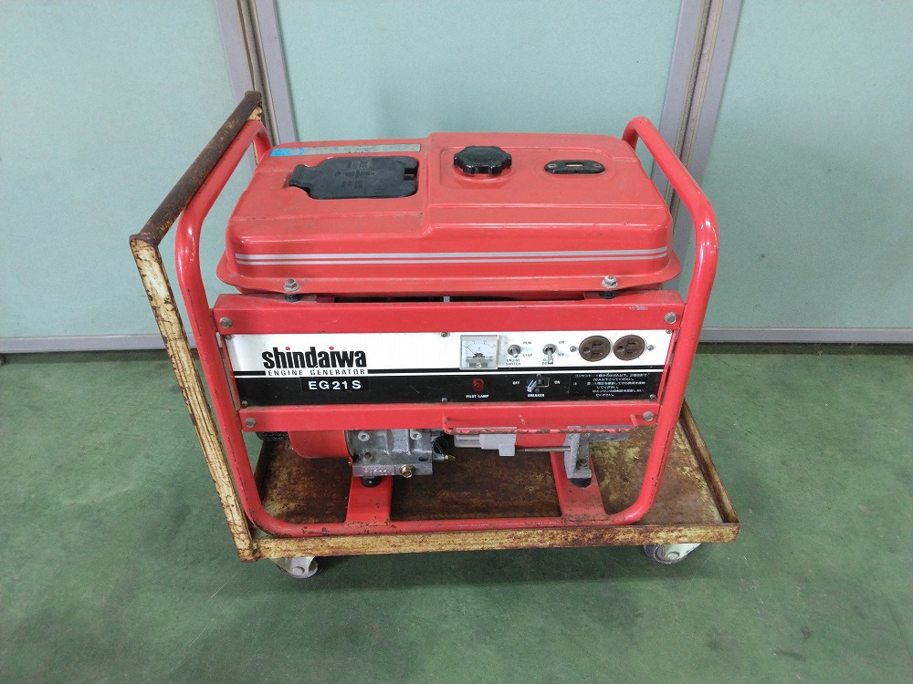 shindaiwa 新ダイワ エンジン発電機 EG21S