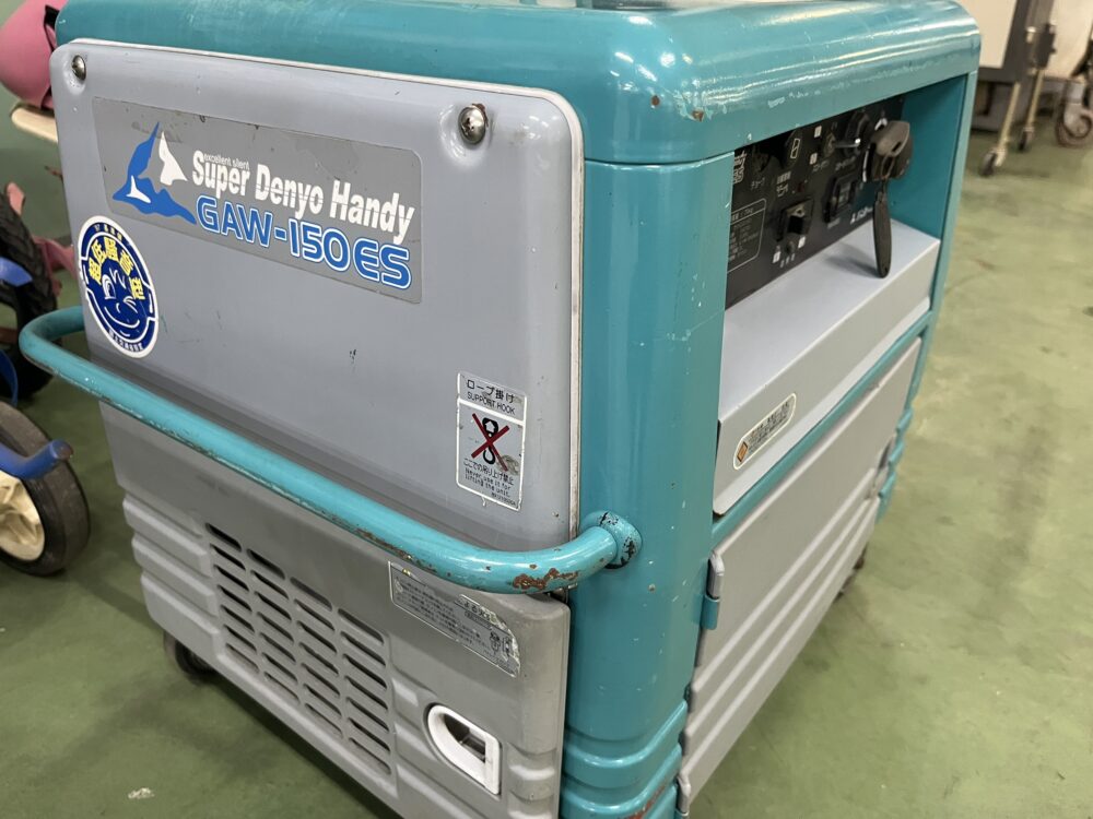 DENYO デンヨー 小型ガソリンエンジン溶接・発電機 ミニウエルダー GAW-150ES