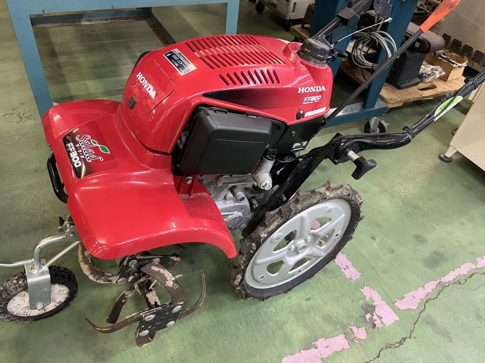 出張買取】HONDA ホンダ フロントロータリー式 耕うん機 サ・ラ・ダ FF300 中古品を出張買取させていただきました！☆静岡県 湖西市 磐田市  掛川市 菊川市 島田市 焼津市 出張買取 出張査定☆ HONDA ホンダ 耕うん機 の出張買取強化中！ | 工具農機具の買取 出張買取 ...